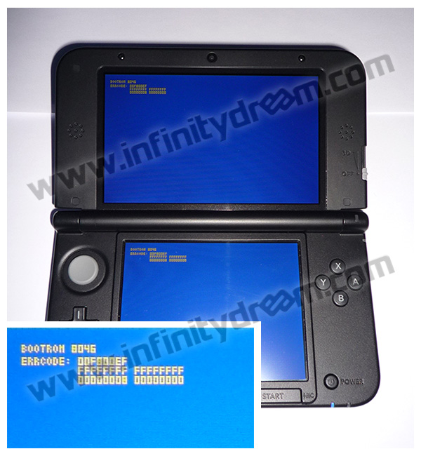 Unbricking Blue Screen (BSOD) 3DS/3DS XL - Infinitydream
