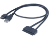 Câble eSATA + Cordon Alimentation USB