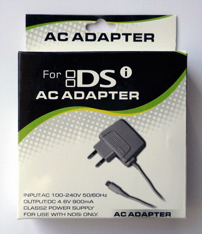 AC Adapter Nintendo DSi, 2DS, 3DS