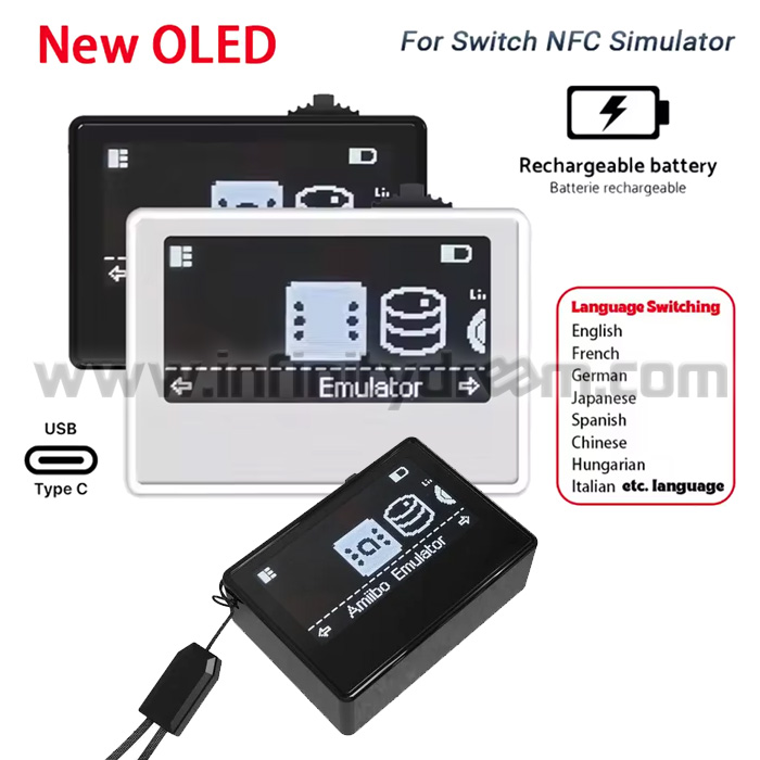 Amiibopro OLED Emulator N-Switch/Switch 2 Amiibopro OLED Emulator N-Switch/Switch 2