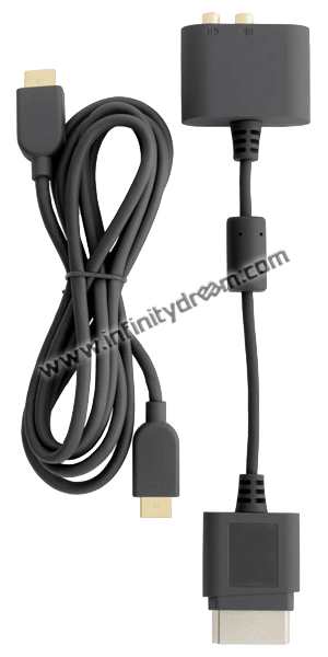 Official HDMI AV Cable XBOX 360 - Infinitydream